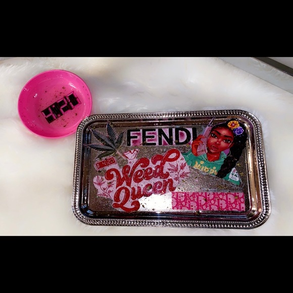 Other - Dope girl rolling tray